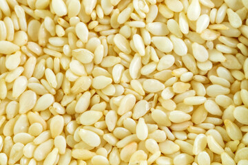 Sesame seeds food background, for backgrounds or textures