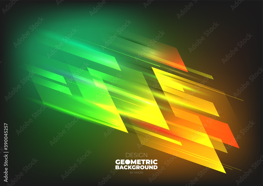 Aufkleber technology background color vector for web and design