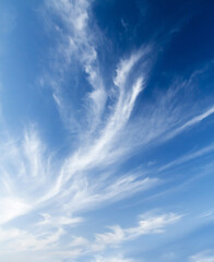 Obraz premium Blue sky and clouds