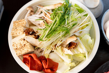 すき焼きの野菜