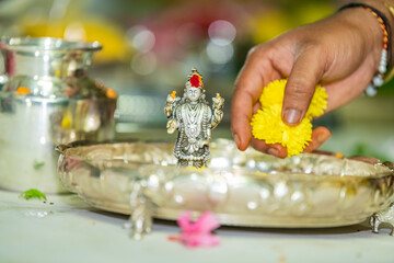 Religious rituals, traditional Hindu wedding , South India