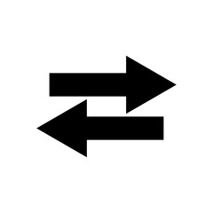 Data transformation icon. Design template vector