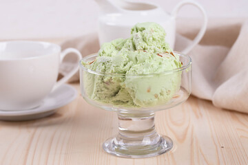 pistachio ice cream
