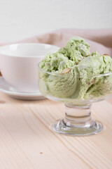 pistachio ice cream