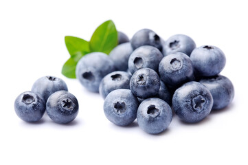 Sweet blueberries in closeup