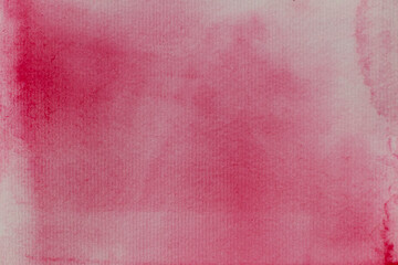 Bright pink hand drawn illustration with grain paper texture. 