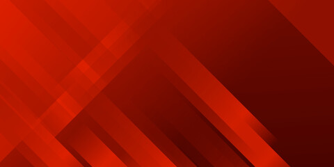 Abstract lines pattern technology on red gradients background.