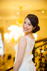 Naklejka premium 新婦ポートレート