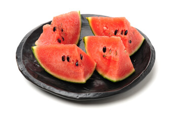 watermelon on a white background