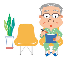 高齢者定期健診　問診票　同意書