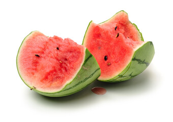 watermelon on a white background