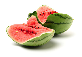 watermelon on a white background