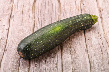 Tasty young organic natural zucchini
