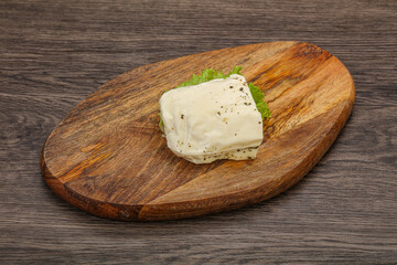 Halloumi cheese with mint for grill