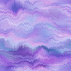 Obraz premium Seamless abstract wave pattern. Vivid degrade blur ombre radiant surreal blurry saturated digital wavy ocean water seamless repeat raster jpg swatch. Soft gentle subtle fuzzy soft out of focus blobs.