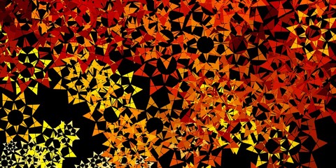 Light blue vector background with polygonal style.