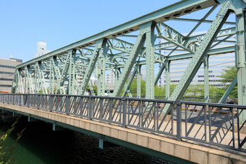 Fototapeta premium 大横川 東富橋