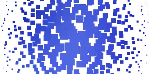 Light BLUE vector backdrop with rectangles.