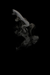 ドライアイスの煙