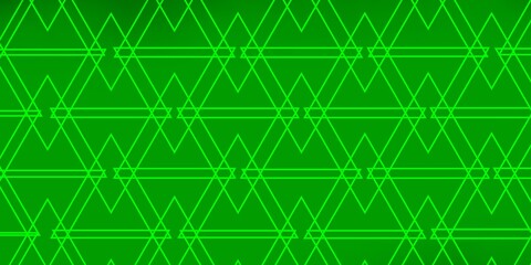 Light Green vector backdrop with lines, triangles.
