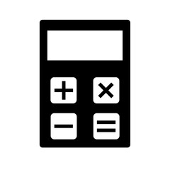 Calculator icon design template ilustration