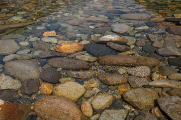 湯檜曽川の川面