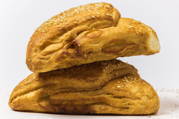 Rissole with chicken chopped meat