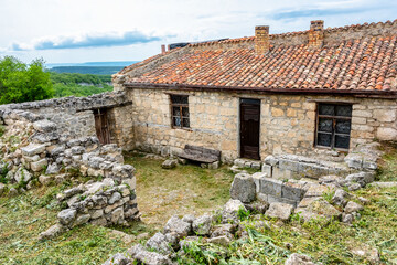 Estate of Abraham Firkovich (Karaite writer and archeologist) built in 18th century in the famous ancient city-fortress Chufut-Kale (