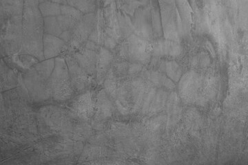 Monochrome grunge concrete texture, gray cement wall  background.