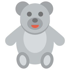 Fototapeta premium Kids favourite toy, a teddy bear is a soft toy in the form of a bear 