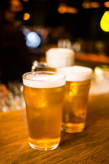 cold fresh beer