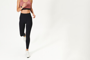 Women's sports wear mockup active wear apparel