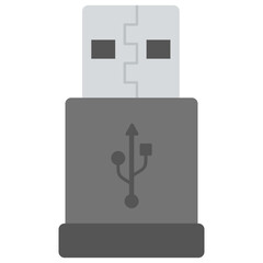 Fototapeta premium Flash drive used to keep data, a memory stick 