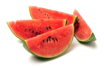 watermelon on a white background