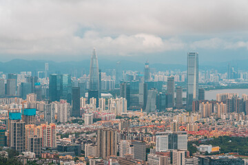 shenzheng city sky line 