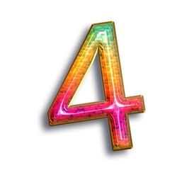 3D, Zahl, Nummer, Bunter, Luftballon, Geburtstag, Event, Jubiläum, Grafik, Design