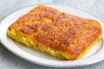 Turkish Dessert Baked Cheese halva / Peynir Helvasi