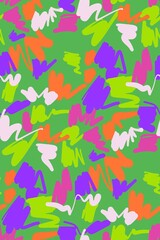 Abstract background . Hand drawn illustration. Modern design pattern. Vector