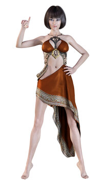 Frauenkleidung im antiken Griechenland, Freisteller