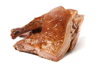 Shanghai Sauce duck on white background 