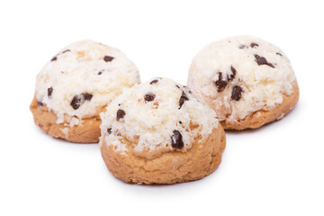 Confectionery with coconut flakes