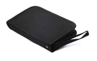 Black closed tool organizer bag