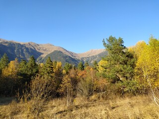 autumn in the mountains