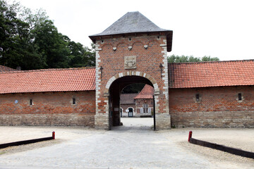 Groot-Bijgaarden (Belgique). Ferme du château. Style Renaissance flamande.