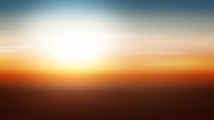 Sunset background illustration gradient abstract, colorful. © bravissimos