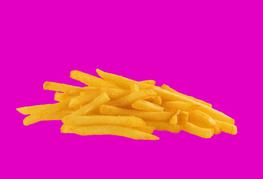 Fries - King , Fast Food - Cut Out fries