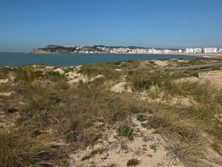 Dunes of Sao Martinho do Porto with Concha, Centro - Portugal