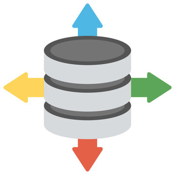 
Distributed database, a collection of multiple interconnected database 
