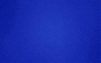 Fototapeta na wymiar Vertical vector gradient deep dark azure blue pop-art halftone background template, texture. Vector illustration Geometric vintage monochrome fade wallpaper. Pop art print. Dotted retro pattern. 