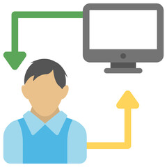 
A male avatar and a server representing him to be a server administrator
